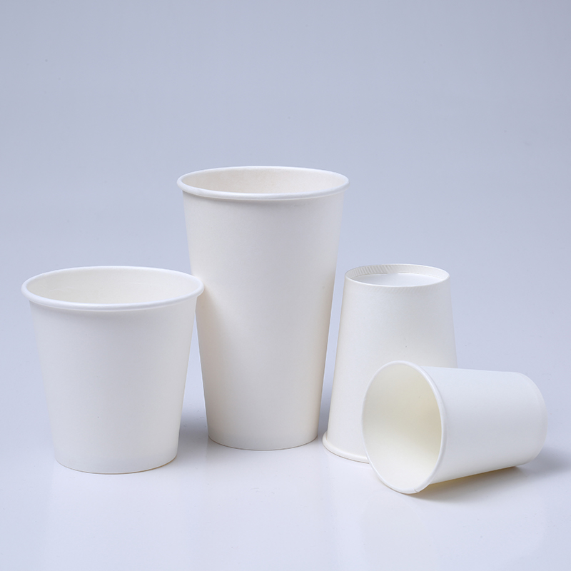 9oz SINGLE WALL Party Hot Cold Water Tea Coffee Drinks Paper CUP x 50 